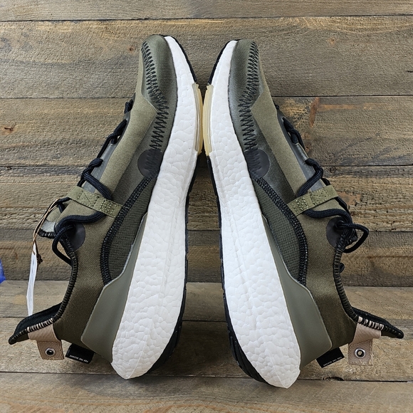 adidas Ultraboost 21 X Parley Men's Running Shoes Focus Olive Black - Picture 8 of 12